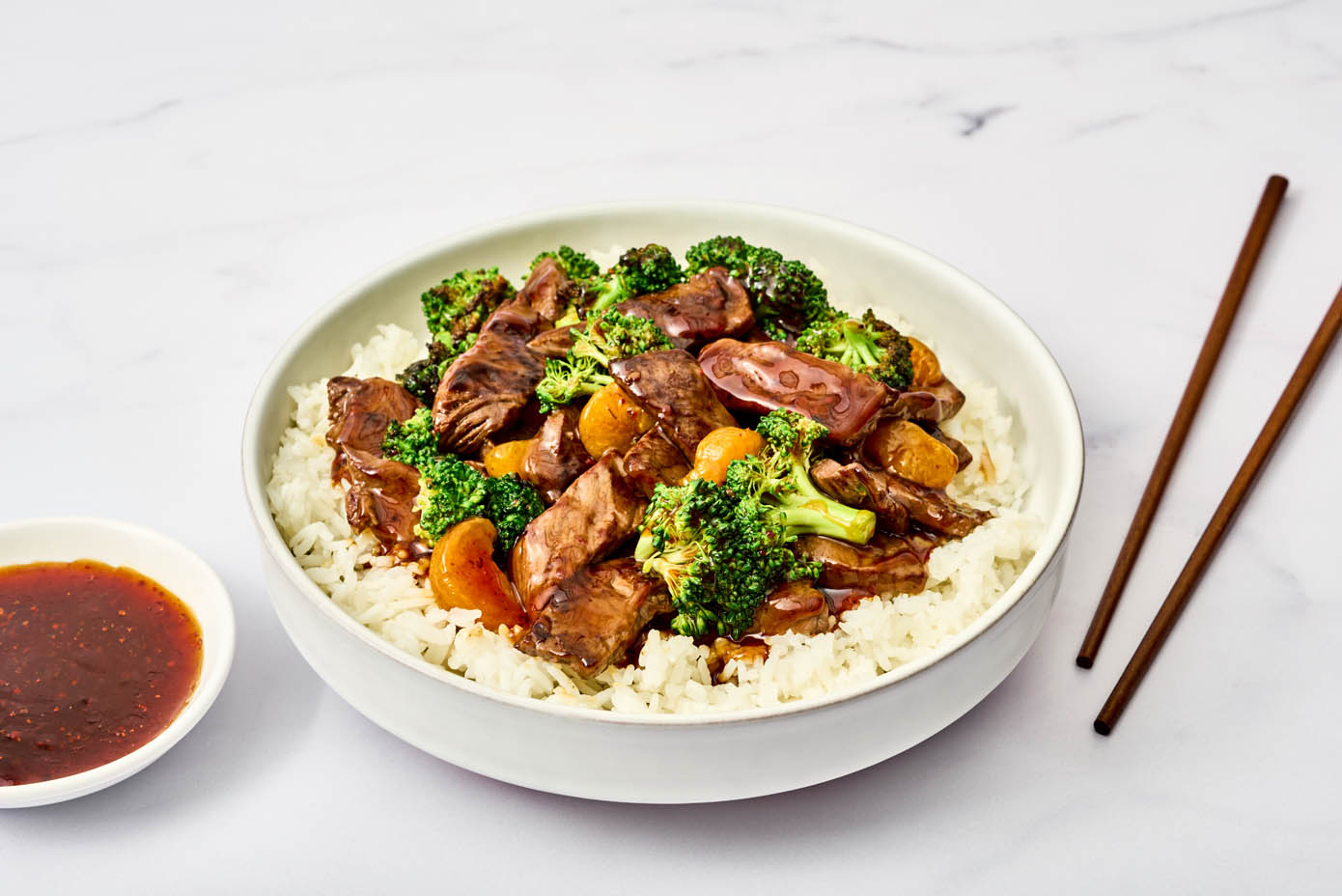 Mandarin Beef and Broccoli