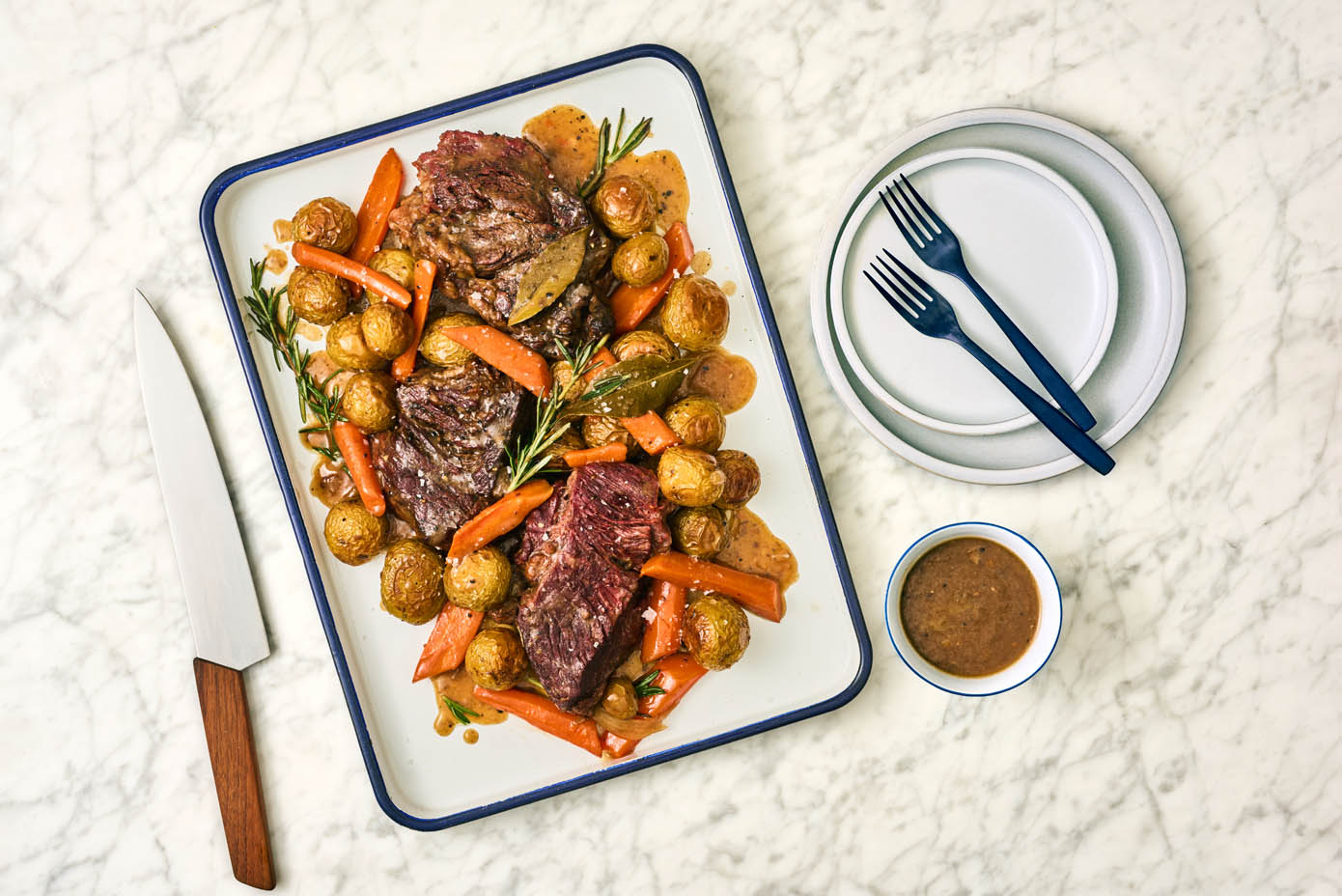 Slow Cooker Beef Pot Roast with Gravy
