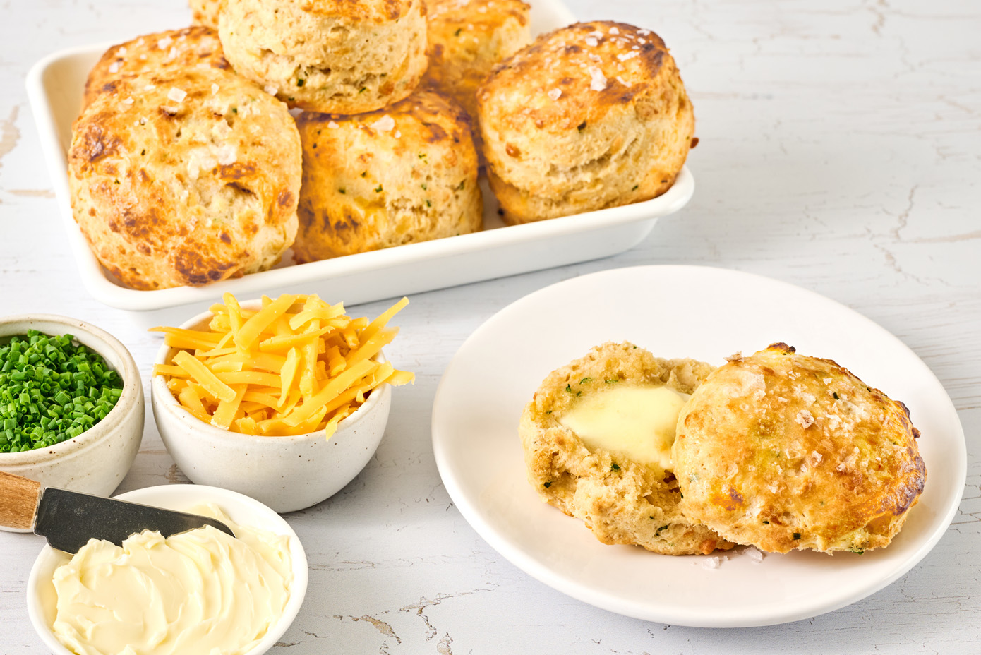 Cheddar & Chive Biscuits